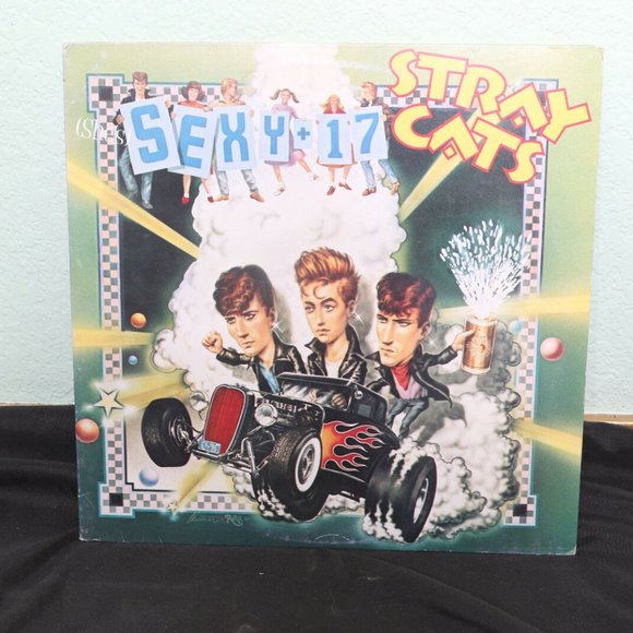 Stray Cats Sexy & 17 Seventeen Vinyl Record Japan - Picture 1 of 5